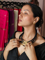 Load image into Gallery viewer, Black Multi-Strand Necklace