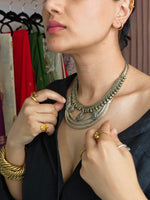 Load image into Gallery viewer, Silver Old Coin Necklace