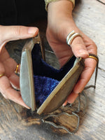 Load image into Gallery viewer, Brass Mini Purse Trapezoidal Shape