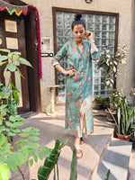 Load image into Gallery viewer, Blue London Shirt Dress