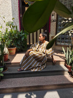 Load image into Gallery viewer, Yellow Jaipuri Flare Dress
