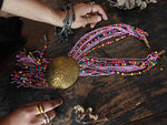 Load image into Gallery viewer, Pink & Lavinder Beads Layerd Necklace