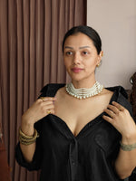 Load image into Gallery viewer, White Beaded Choker
