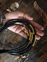 Load image into Gallery viewer, Black Multi-Strand  Necklace
