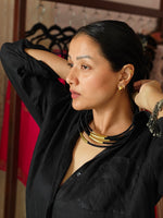 Load image into Gallery viewer, Black Multi-Strand  Necklace
