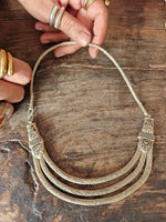 Load image into Gallery viewer, Silver Layered Necklace

