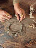 Load image into Gallery viewer, Silver Old Coin Necklace
