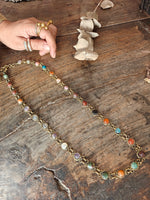 Load image into Gallery viewer, Colourfull Beads Long Chain
