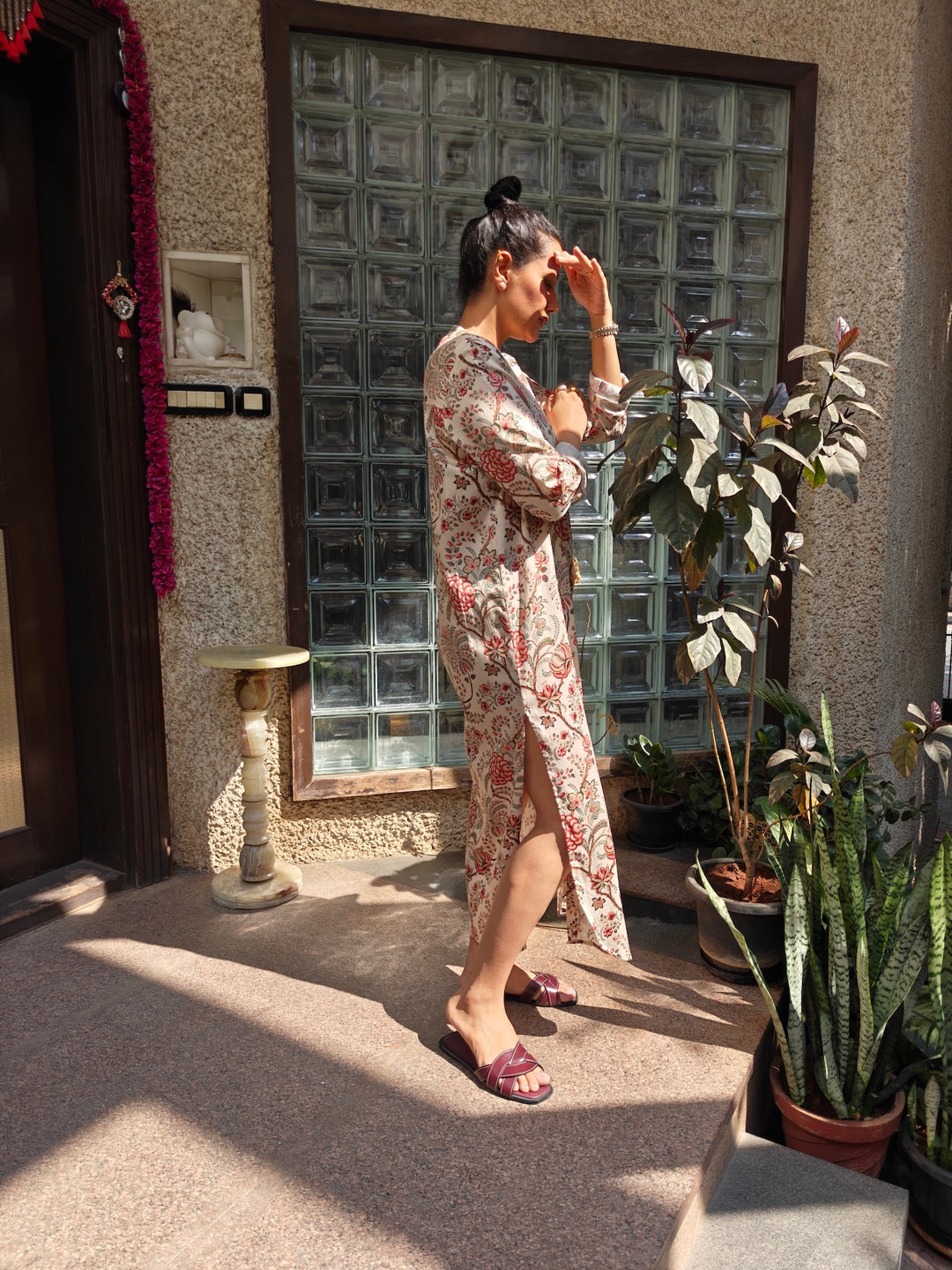 White Long Shirt Dress