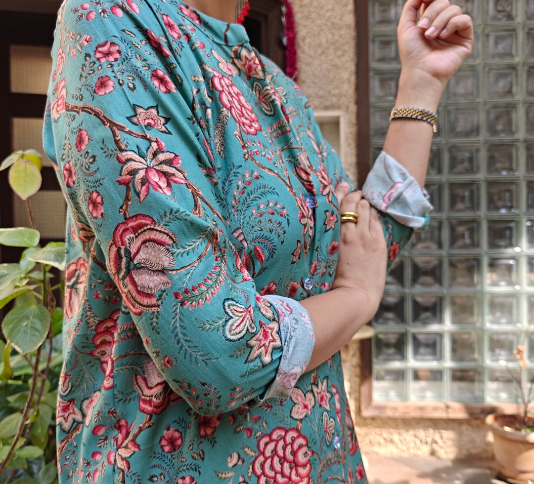 Blue London Shirt Dress